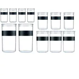 Jar Bodum Black Plastic by Bodum, Stands and dispensers - Ref: S71004190, Price: 65,46 €, Discount: %