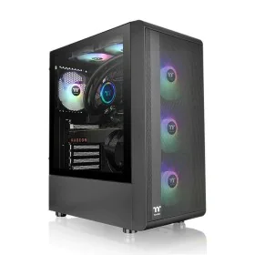 Boîtier ATX semi-tour THERMALTAKE S200 TG ARGB Noir de THERMALTAKE, Boîtiers pour ordinateurs de bureau - Réf : S71004304, Pr...