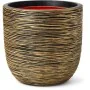 Cache-pot Capi Europe Doré Plastique Rond Ø 43 cm de Capi Europe, Cache-pots - Réf : S71008886, Prix : 85,44 €, Remise : %