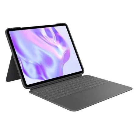 Housse pour Tablette Logitech iPad Pro Noir Gris Graphite AZERTY QWERTY Qwerty US de Logitech, Housses - Réf : S71009674, Pri...