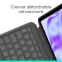 Housse pour Tablette Logitech iPad Pro Noir Gris Graphite AZERTY QWERTY Qwerty US de Logitech, Housses - Réf : S71009674, Pri...