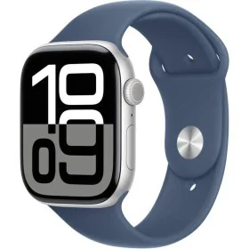 Montre intelligente Apple Watch Series 10 Bleu Argenté 46 mm de Apple, Montres connectées - Réf : S71009800, Prix : 596,93 €,...