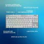 Clavier Logitech G915 X Blanc Français AZERTY de Logitech, Claviers - Réf : S71010181, Prix : 245,19 €, Remise : %