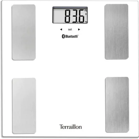 Balance Numérique de Salle de Bain Terraillon 15114 Blanc 160 kg de Terraillon, Balances - Réf : S71010214, Prix : 49,62 €, R...