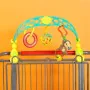 Arco de Actividades para Bebé Bright Starts (1 Unidade) de bright starts, Pendentes para carrinho de passeio - Ref: S71010317...