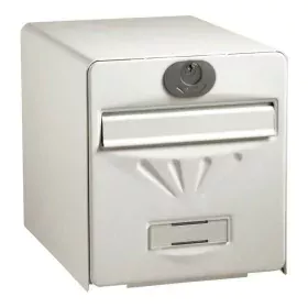 Letterbox Burg-Wachter White Stainless steel Crystal Galvanised Steel 36,5 x 28 x 31 cm by Burg-Wachter, Wall-mount Letterbox...