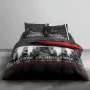 Bedding set TODAY Black Red 140 x 200 cm by TODAY, Sheets and pillowcases - Ref: S7109698, Price: 32,72 €, Discount: %