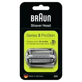 Cabeça de Barbear Braun 32S Prateado de Braun, Máquinas de barbear elétricas para homem - Ref: S7112683, Preço: 52,74 €, Desc...