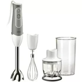 Batedora de Mão Braun MQ 525 Omelette Cinzento Branco/Cinzento 600 W de Braun, Batedeiras de mão e taça - Ref: S7112970, Preç...