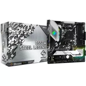 Carte Mère ASRock B550M STEEL LEGEND AMD AM4 AMD B550 AMD de ASRock, Cartes mères - Réf : S7114409, Prix : 175,06 €, Remise : %