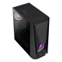 Caixa Semitorre ATX Aerocool VISORBK LED RGB Preto de Aerocool, Caixas para computador de secretária - Ref: S7115666, Preço: ...