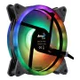 CPU Fan Aerocool DUO14 1000 rpm (Ø 14 cm) RGB by Aerocool, Fans and cooling - Ref: S7116081, Price: 30,26 €, Discount: %