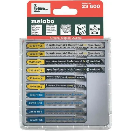 Lame scie Metabo 623600000 Scie sauteuse 10 Pièces de Metabo, Lames - Réf : S7120534, Prix : 28,73 €, Remise : %