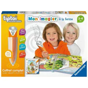 Libro interattivo per bambini Ravensburger Complete interactive reader box + Book Imagier At the farm Tiptoi (FR) di Ravensbu...