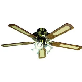 Ceiling Fan with Light FARELEK BALEARES 60 W by FARELEK, Ceiling Fans with Lamp - Ref: S7137085, Price: 121,58 €, Discount: %