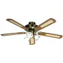 Ventilatore da Soffitto con Luce FARELEK BALEARES 60 W di FARELEK, Ventilatori da soffitto con lampada - Rif: S7137085, Prezz...