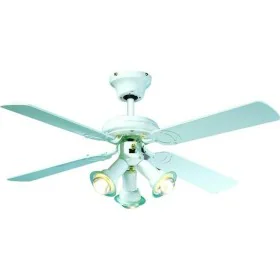 Ceiling Fan with Light FARELEK MALDIVES 60 W Ø107 cm by FARELEK, Ceiling Fans with Lamp - Ref: S7137087, Price: 86,43 €, Disc...