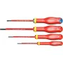 Set di Cacciaviti Facom Protwist Isolated 1000V AT4VEPB Alba Plana Pozidriv 4 Pezzi di Facom, Cacciaviti - Rif: S7143464, Pre...