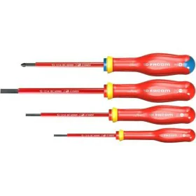 Schraubendreher-Set Facom Protwist Isolated 1000V AT4VEPB Flach Pozidriv 4 Stücke von Facom, Schraubendreher - Ref: S7143464,...