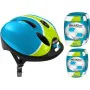 Kit casco e ginocchiere Azzurro Gomitiere di BigBuy Sport, Protezioni per bambini - Rif: S7144516, Prezzo: 41,72 €, Sconto: %