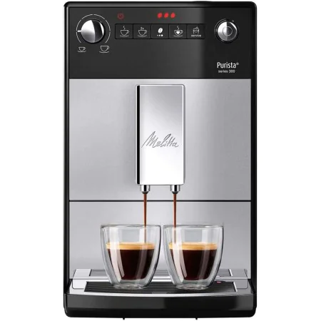 Cafetière superautomatique Melitta F230-101 Argenté 1450 W 15 bar 1 L de Melitta, Machines à café automatiques - Réf : S71497...