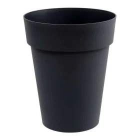 Plant pot EDA Grey Anthracite Dark grey Plastic Circular Ø 44 x 53 cm 44 x 44 x 53 cm by EDA, Flower Pots - Ref: S7152036, Pr...