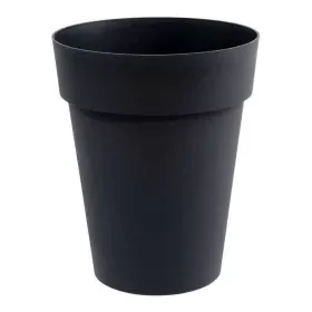 Vaso EDA Grigio Antracite Grigio scuro Plastica Rotondo Ø 44 x 53 cm 44 x 44 x 53 cm di EDA, Vasi tradizionali - Rif: S715203...