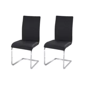 Chaise de Salle à Manger Lea Noir Multicouleur 43 x 56 x 97 cm 43 x 56 cm (2 Unités) de BigBuy Home, Chaises - Réf : S7152522...