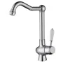 Mixer Tap Rousseau Stainless steel Brass by Rousseau, Kitchen taps - Ref: S7152867, Price: 93,24 €, Discount: %