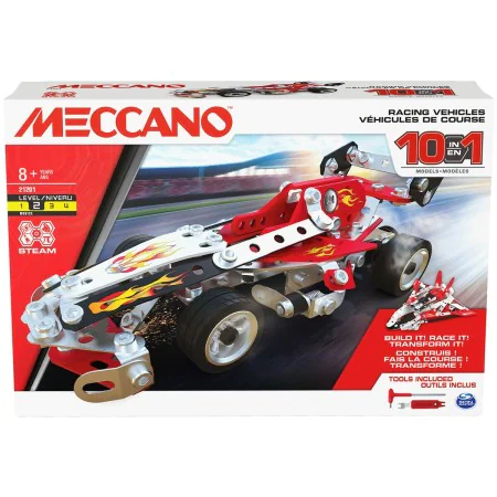 Juego de Construcción Meccano Racing Vehicles 10 Models de Meccano, Juegos de construcción - Ref: S7156139, Precio: 38,07 €, ...