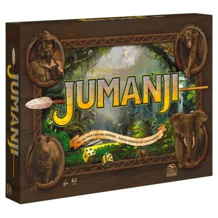 Gioco da Tavolo Spin Master Jumanji (Francese) (FR) di Spin Master, Giochi da tavolo - Rif: S7157592, Prezzo: 44,53 €, Sconto: %