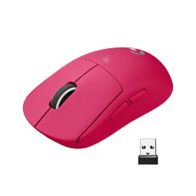 Mouse senza Fili Logitech PRO X SUPERLIGHT Wireless Mouse MAGENTA Rosso Rosa di Logitech, Mouse - Rif: S7160126, Prezzo: 169,...