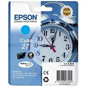 Cartouche d'encre originale Epson C13T27024012 Cyan de Epson, Toners et encre pour imprimante - Réf : S7160262, Prix : 33,61 ...