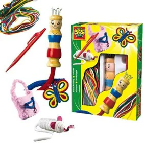 Gioco Educativo SES Creative Tricotin With yarns of different colors Multicolore (1 Pezzi) di SES Creative, Giochi da tavolo ...