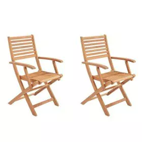 Chaise de jardin 57,5 x 56 x 90 cm (2 Unités) de BigBuy Outdoor, Chaises de table de jardin - Réf : S7166692, Prix : 102,90 €...