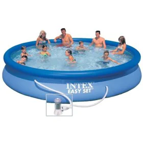 Piscine gonflable Intex 28158NP Bleu 457 x 84 cm de Intex, Piscines gonflables - Réf : S7167366, Prix : 156,25 €, Remise : %