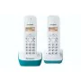 Telefone sem fios Panasonic KX-TG1612FRC Âmbar Azul/Branco de Panasonic, Telefones analógicos - Ref: S7169785, Preço: 58,79 €...