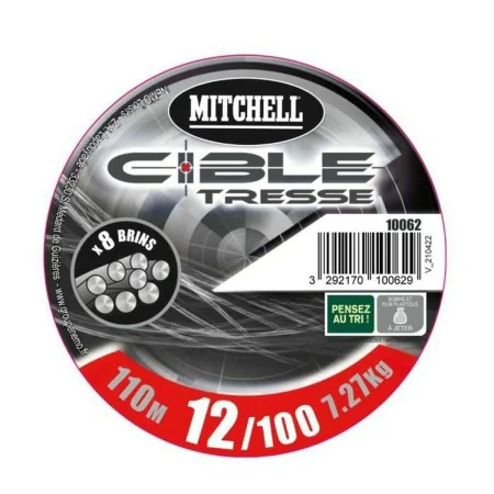 Ligne de pêche MITCHELL 110 mm 0,15 mm 7,27 kg de MITCHELL, Tresse - Réf : S7171449, Prix : 35,42 €, Remise : %