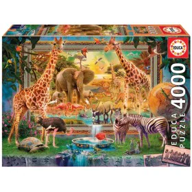 Puzzle Educa 19285 Savana Coming to Life 4000 Pieces by Educa, Jigsaws - Ref: S7172505, Price: 56,31 €, Discount: %