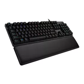 Clavier Bluetooth avec Support pour Tablette Logitech G513 CARBON LIGHTSYNC RGB Mechanical Gaming Keyboard, GX Brown Français...