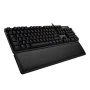 Bluetooth Keyboard with Support for Tablet Logitech G513 CARBON LIGHTSYNC RGB Mechanical Gaming Keyboard, GX Brown French AZE...