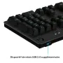 Bluetooth Keyboard with Support for Tablet Logitech G513 CARBON LIGHTSYNC RGB Mechanical Gaming Keyboard, GX Brown French AZE...