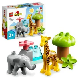 Playset Lego DUPLO African Wild Animals, 10 Piezas de Lego, Playsets de figuras de juguete - Ref: S7175012, Precio: 27,33 €, ...