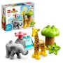 Playset Lego DUPLO African Wild Animals, 10 Pezzi di Lego, Playset con figure di giocattoli - Rif: S7175012, Prezzo: 27,33 €,...