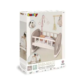 Lit de poupée Smoby Cradle With Bars de Smoby, Accessoires pour poupées bébé - Réf : S7179704, Prix : 44,00 €, Remise : %