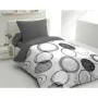 Housse de Couette HOME LINGE PASSION Audace Gris clair 140 x 200 cm de HOME LINGE PASSION, Couettes et housses de couette - R...