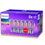 Lampe LED Philips Bombilla Transparent E 60 W (2700k) de Philips, Ampoules LED - Réf : S7188870, Prix : 30,72 €, Remise : %