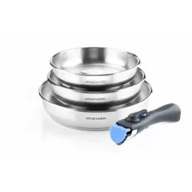 Cookware Arthur Martin 3 Pieces by Arthur Martin, Frying pan and saucepan sets - Ref: S7189645, Price: 63,95 €, Discount: %