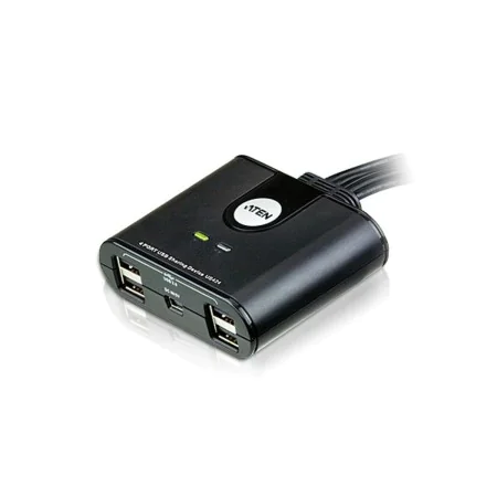 Hub USB Aten US424-AT Noir de Aten, Hubs USB - Réf : M0304075, Prix : 30,79 €, Remise : %