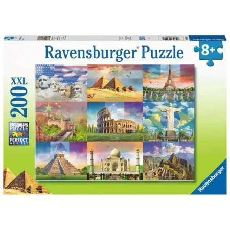 Puzzle Ravensburger 13290 XXL Monumentos del mundo 200 Peças de Ravensburger, Puzzles - Ref: S7193315, Preço: 29,95 €, Descon...